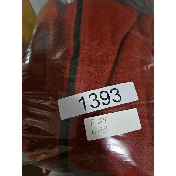 The North Face Mens Polartec Red & Gray Fleece Jacket ski gorpcore warm hiking - Picture 6 of 6